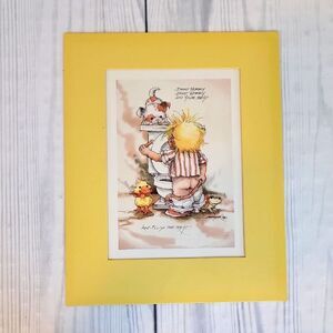 Jody Bergsma Charming Home Art Print Vintage 80s